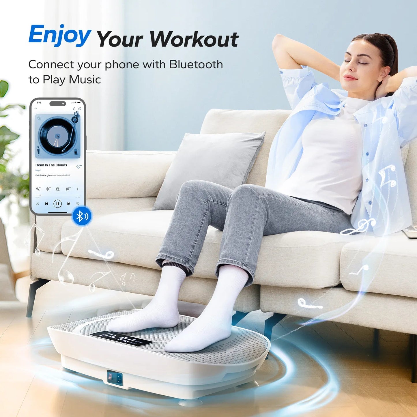 Vibrant Vibe Fitness Plate